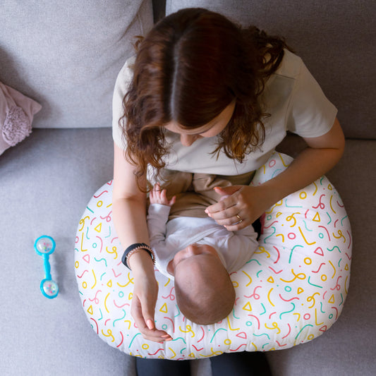 Doodle Hug Baby Feeding Pillow